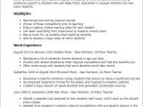 Pianist Resume Sample Professional Piano Teacher Templates to Showcase Your