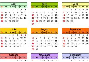 Picture Calendar Template 2015 2015 Calendar Printable Template 2017 Printable Calendar