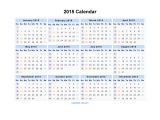 Picture Calendar Template 2015 2015 Printable Yearly Calendar 2017 Printable Calendar