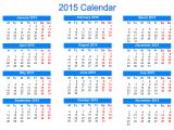 Picture Calendar Template 2015 Calendar 2015 Template Free 2017 Printable Calendar