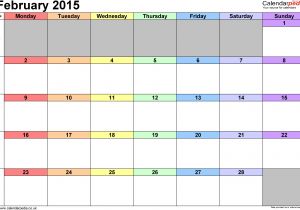 Picture Calendar Template 2015 Monthly Calendar 2015 Template 2017 Printable Calendar