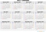 Picture Calendar Template 2017 2017 Calendar Template Monthly Calendar 2017