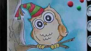Picture Of Happy Birthday Card Happy Birthday Card Geburtstagskarte Art Impressions Owl