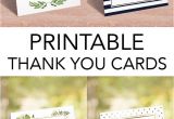 Picture Of Thank You Card Printable Thank You Cards by Littlesizzle Unique and