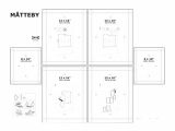 Picture Wall Template Ikea Matteby Wall Hanging Template Set Of 4 Ikea
