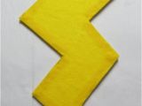 Pikachu Tail Template Pokemon Pikachu Tail Cosplay Costume Yellow Electric Mouse