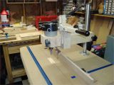 Pin Router Templates Overarm Router Jig Using A Beautifully Simple Lever Arm