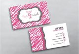 Pink Zebra Business Card Template Free Pink Zebra Business Cards Free Shipping