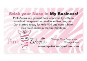 Pink Zebra Business Card Template Free Pink Zebra Business Cards