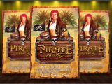 Pirate Flyer Template Free Pirate Costume Party Flyer Template by Matteogianfreda94