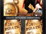 Pirate Flyer Template Free Pirate Party event Flyer Psd Template On Pantone Canvas