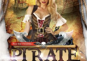Pirate Flyer Template Free Pirate Party Flyer Sungaigrafik