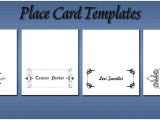 Plain Place Card Template 6 Gartner Place Card Template Aawer Templatesz234