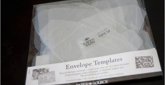 Plastic Envelope Template Reusable Envelope Templates