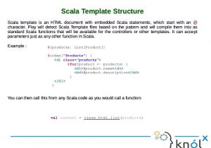 Play Scala Template Play Template Engine Based On Scala