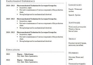 Plos One Word Template 15 Completely Free Resume Templates Microsoft Word