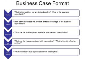Pmi Business Case Template Business Case Template In Word Excel Project Management