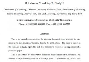 Pnas Cover Letter Pnas Template Jacs Cover Letter Latex Templates Academic