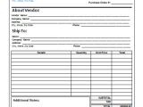 Po Template for Word 40 Free Purchase order Templates forms Samples Excel