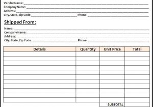 Po Template for Word 5 Purchase order Templates Excel Pdf formats