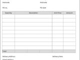 Po Template for Word Purchase order Template Double Entry Bookkeeping