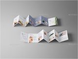 Pocket Size Mini Brochure Template Massage Square Mini Brochure Template by Wutip2
