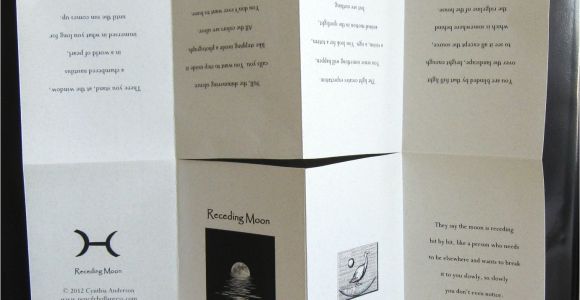 Poetry Chapbook Template Do It Yourself How to Make A Chapbook Poetsorg Poetry