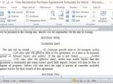 Point Of Sale Contract Template Free Residential Purchase Agreement Template for Word