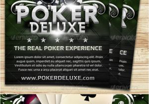 Poker Flyer Template Free Poker Magazine Ad or Flyer Template 4 by Hotpin Graphicriver