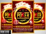 Poker Flyer Template Free Poker Night Flyer Template Flyer Templates Creative Market