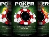 Poker Flyer Template Free Poker Night Flyer Template Flyer Templates Creative Market