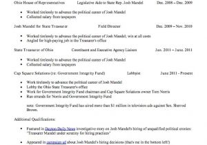 Political Campaign Resume Sample Political Campaign Resume Best Resume Gallery