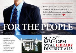Political Flyers Templates Free Best Political Flyer Templates Seraphimchris Graphic