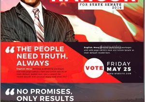 Political Flyers Templates Free Political and Voting Flyer Templates Graphicmule