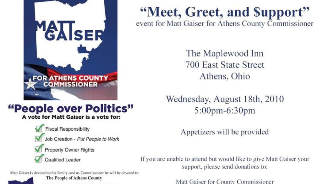 Political Fundraiser Flyer Template Political Fundraiser Invitations ...