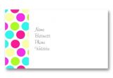 Polka Dot Business Card Templates Free 147 Best Business Cards Images On Pinterest Business