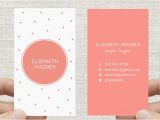 Polka Dot Business Card Templates Free Business Card 50 Free Psd Ai Vector Eps format