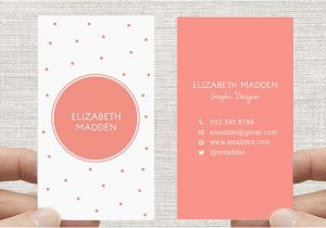 Polka Dot Business Card Templates Free Business Card 50 Free Psd Ai Vector Eps format