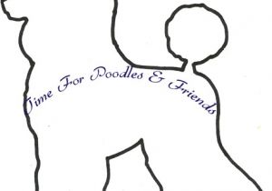 Poodle Applique Template Time for Poodles and Friends Free Poodle Pattern 2