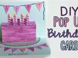 Pop Out Birthday Card Diy Diy Pop Up Birthday Card D