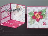 Pop Up Card Flower Tutorial Paper Blossom Blumige Aufstellkarte Karten Geschenke Aufsteller