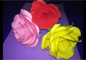 Pop Up Card Flower Tutorial Paper Blossom Diy Roses Of Paper Ruze Od Papira Rosas De Papel Youtube