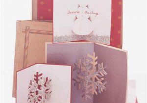 Pop Up Christmas Card Diy Glittered Pop Up Christmas Cards Pop Up Christmas Cards