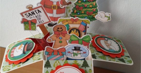 Pop Up Christmas Card Diy Pop Up Box Card Christmas Card Made with Kate Hadfield