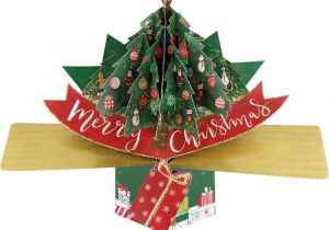 Pop Up Christmas Tree Card Merry Christmas Tree Pop Up Card Christmas Cards Wrap