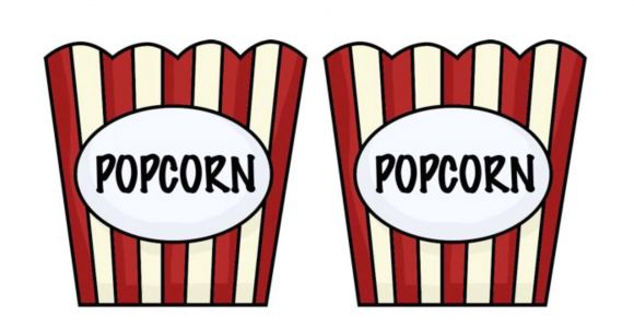 Popcorn Container Template the Speech Ladies Tangled Tuseday