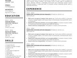 Popular Resume Templates 2018 2018 Best Clean and Simple Resume Templates top 5