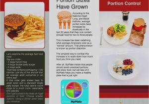 Portion Control Template Latest Nutrition Brochures Brochure Template the Best