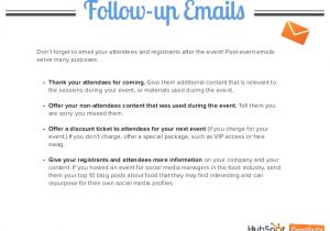 Post event Follow Up Email Template 9 event Follow Up Tip Sheet