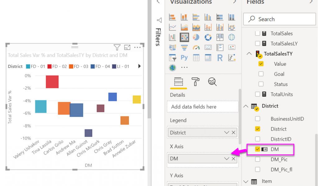 Power Bi Card Zero Instead Of Blank Scatter Bubble and Dot Plot Charts ...